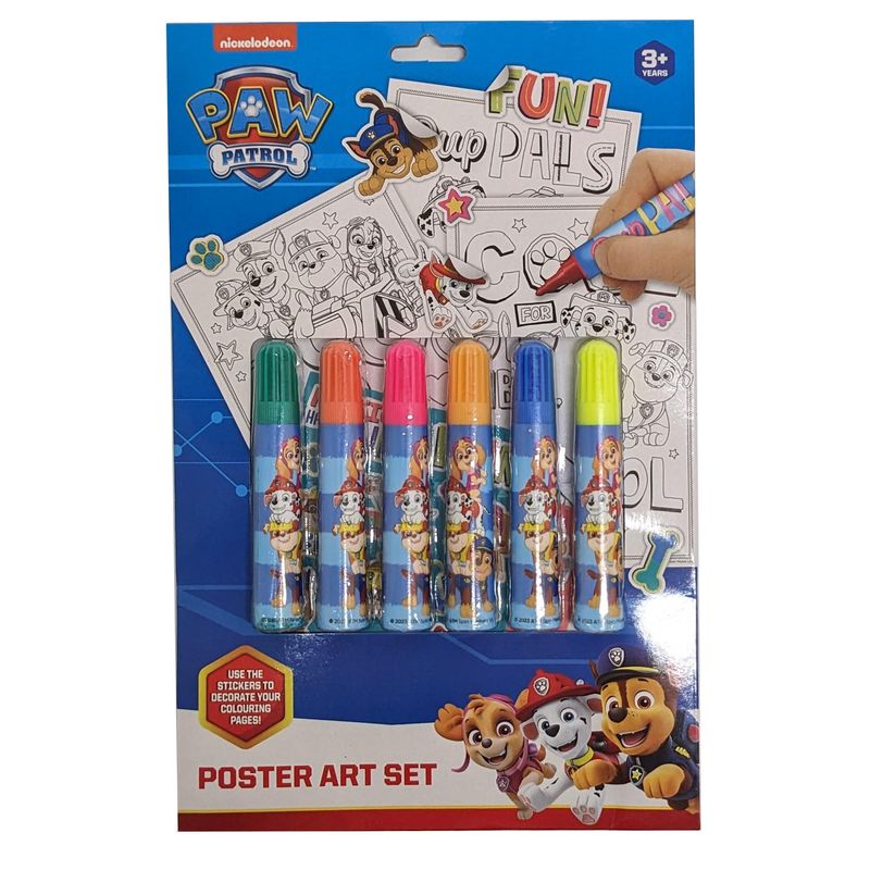 Paw Patrol Poster Art Set