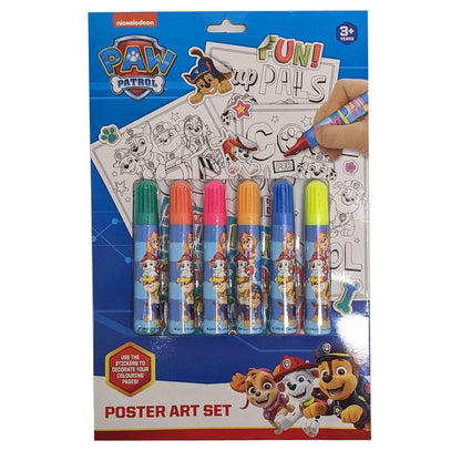 Paw Patrol Poster Art Set
