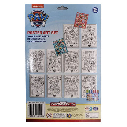 Paw Patrol Poster Art Set