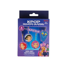 Kpop Demon Hunters Gem Art Key Chain 5pk