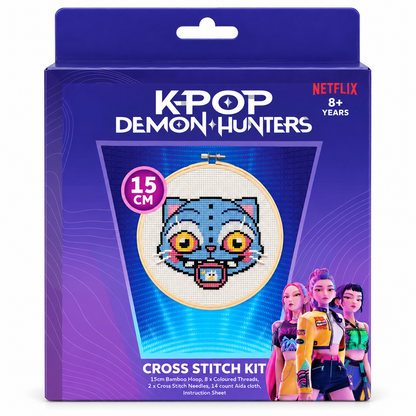Kpop Demon Hunters Cross Stitch Kit