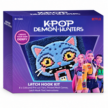 Kpop Demon Hunters Latch Hook Kit Derpy