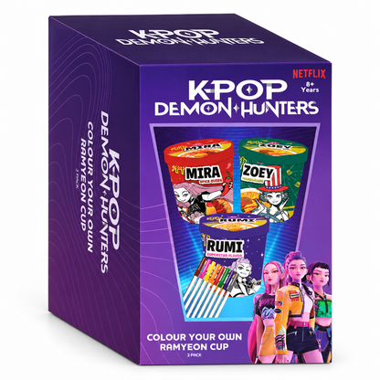 Kpop Demon Hunters Create your Own Ramyeon Cup