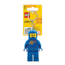 Lego Spaceman Guy Key Light Blue