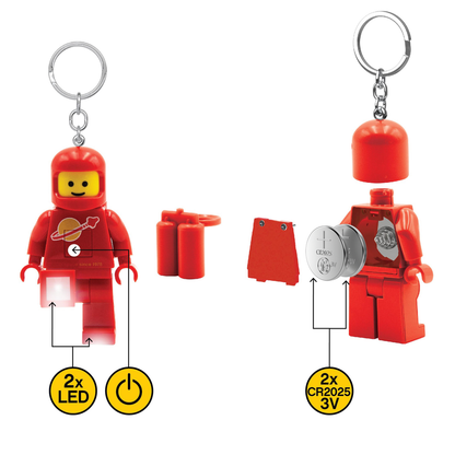 Lego Baby Spaceman Key Lights (Red)