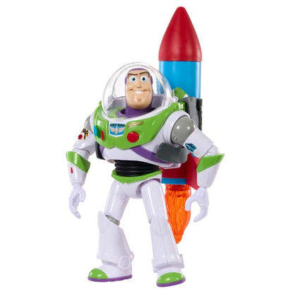 Pixar Large Scale Feature Figure Buzz With Rocket