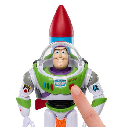 Pixar Large Scale Feature Figure Buzz With Rocket