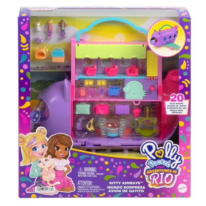 Poly Pocket Kitty Plane
