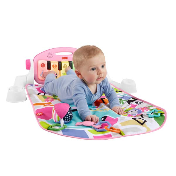 Fisher-Price Kick & Play Gym Pink