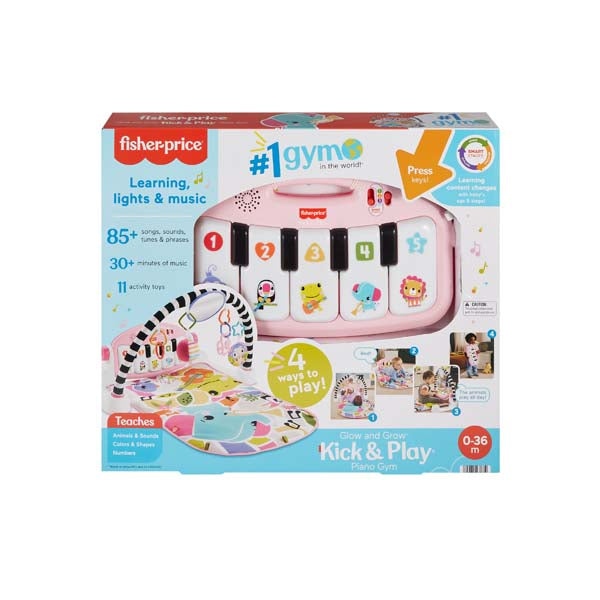 Fisher-Price Kick & Play Gym Pink