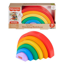 Fisher-Price Wooden Stacking Rainbow