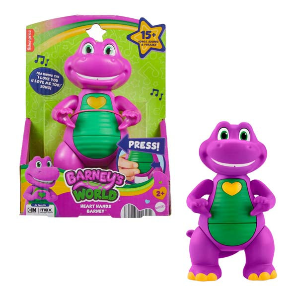 Barney Heart-Hands Figure