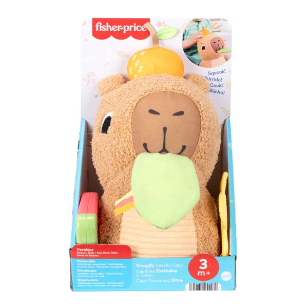 Fisher-Price Sensimals Snuggly Snacky Capy