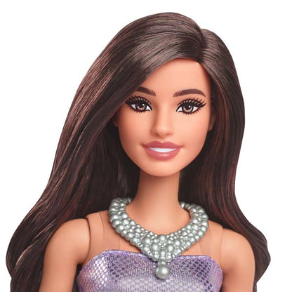 Barbie Fashionista Purple Bubble Hem
