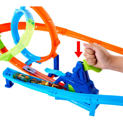 Hot Wheels Stunt Tracks Rapid Launch Cyclone