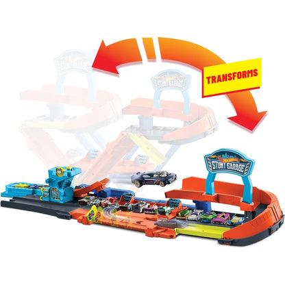 Hot Wheels City Transforming Stunt Garage