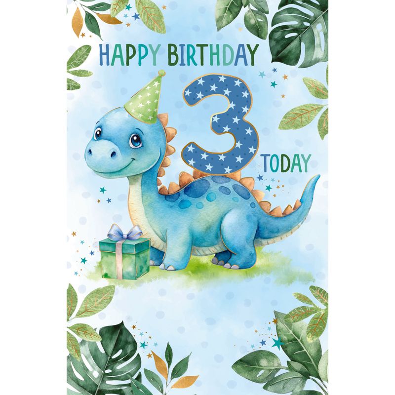 Elegance Card Birthday Boy 3rd