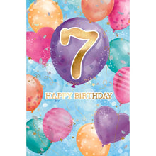 Elegance Card Birthday Girl 7th