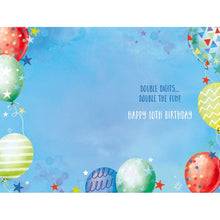 Elegance Card Birthday Boy 10th