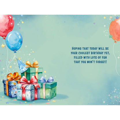 Elegance Card Birthday Boy 12th