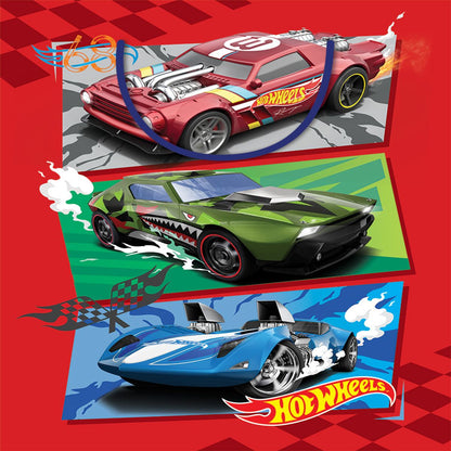 Large Gift Bag Hot Wheels 32cm H x 25cm W x 12cm D