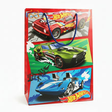 Large Gift Bag Hot Wheels 32cm H x 25cm W x 12cm D