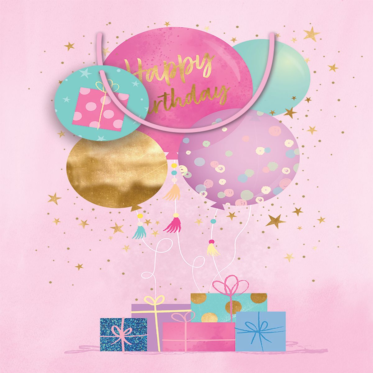 Large Gift Bag Balloon Gift 32cm H x 25cm W x 12cm D