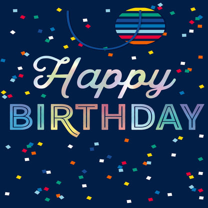 Jumbo Gift Bag Birthday Confetti  44cm H x 33cm W x 10cm D
