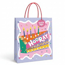 Jumbo Gift Bag Female Cake  44cm H x 33cm W x 10cm D