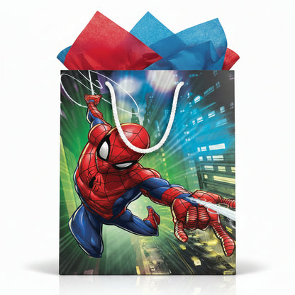 Jumbo Gift Bag Marvel Spider-Man  44cm H x 33cm W x 10cm D