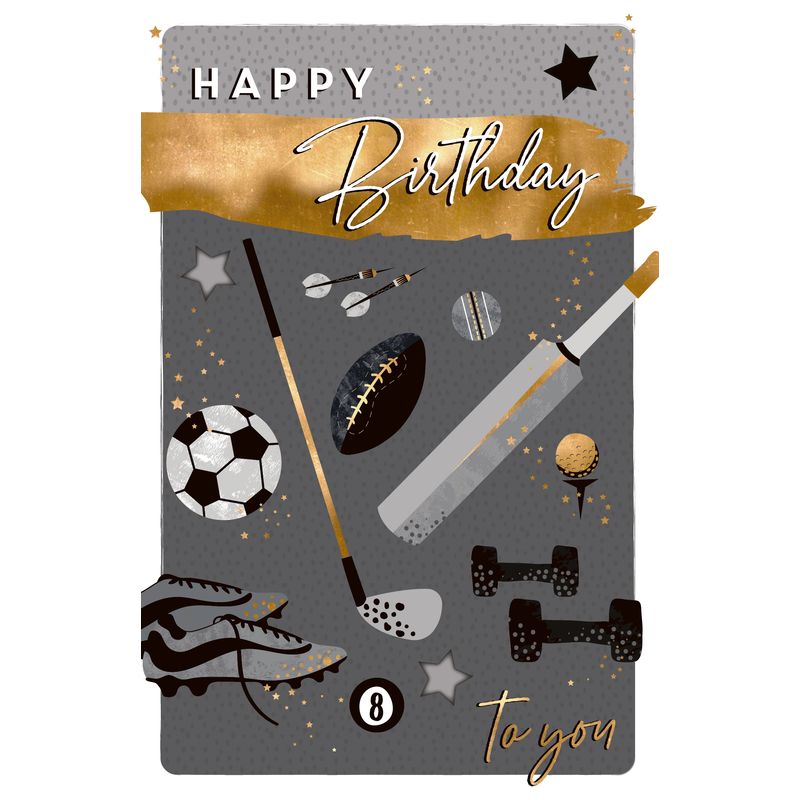 Lasting Impressions Card Birthday Male