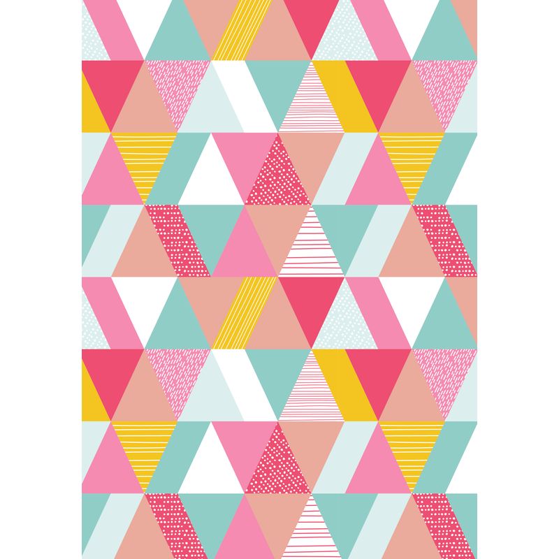 Folded Wrap Geo 70cm x 49cm