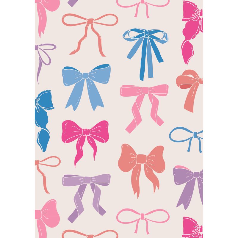 Folded Wrap Teen Bows 70cm x 49cm