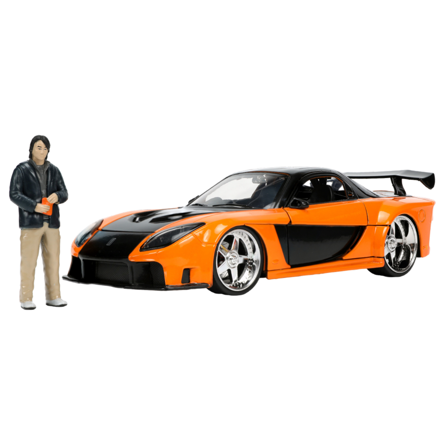 Fast & Furious - 1:24 1997 Mazda RX-7 Diecast Vehicle w/Han