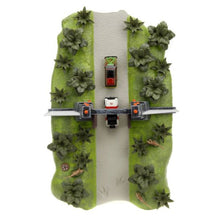 Jurassic Park Nano Scene Diorama With 2 Vehicles