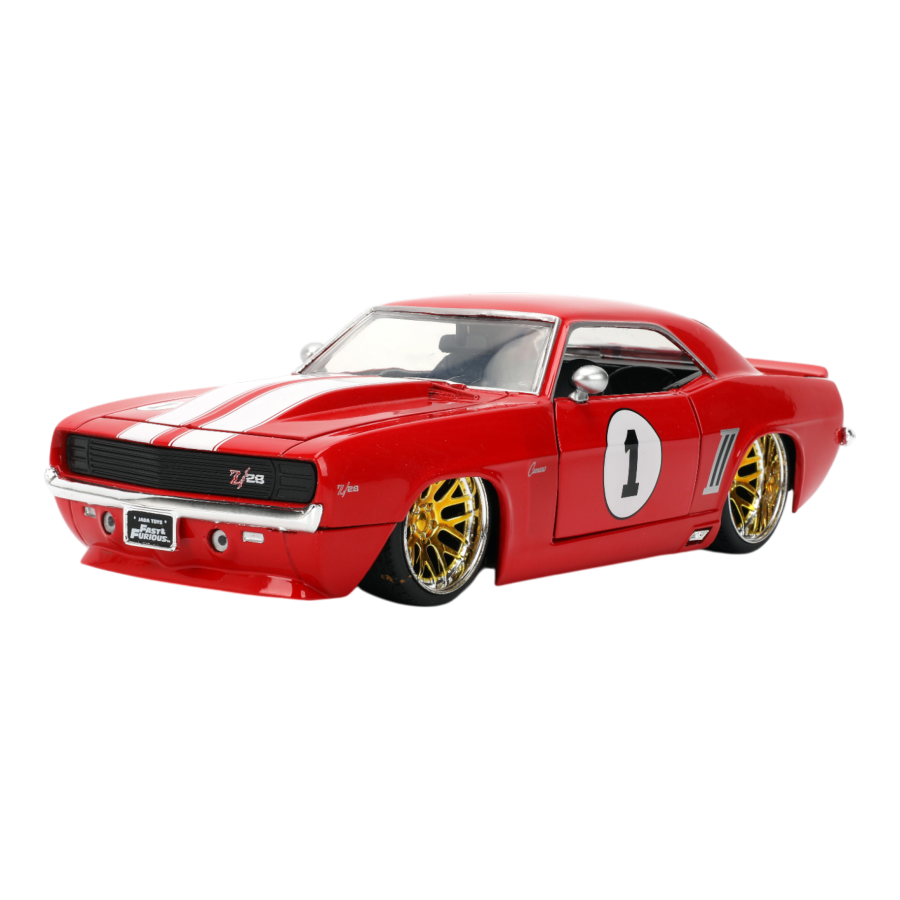 Fast & Furious - 1:24 1969 Chevrolet Camaro Diecast Vehicle