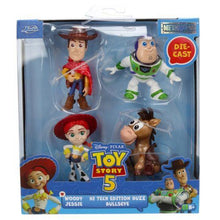 Toy Story 5 Jessie, Woody, Buzz & Bullseye Metalfigs 2.5" Die-Cast Figure 4-Pack