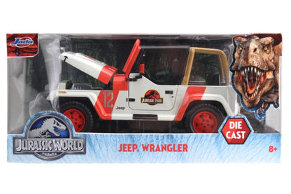 Jurassic World 1:24 92 Jeep Wrangler Diecast Vehicle
