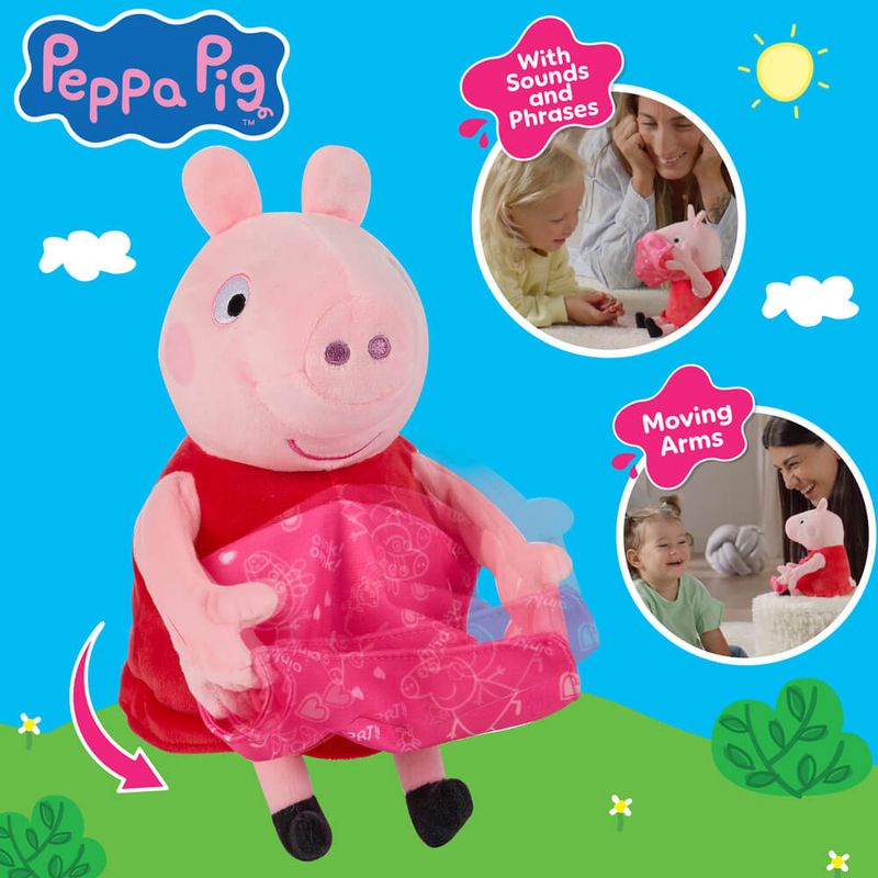 Peppa Pig Animated Peek-A-Boo Peppa 19cm