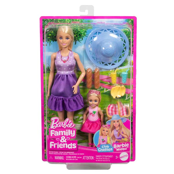 Barbie Family & Friends Dolls & Accessories Picnic Themed Playset