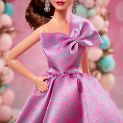 Barbie Signature Birthday Wishes Doll Collectible Fashion Doll In Satiny Pink Dress