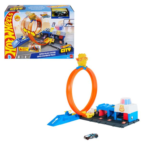Hot Wheels City Super Police Station