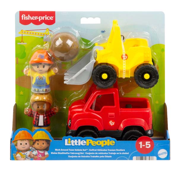 Little People Work Around Town Vehicle Set