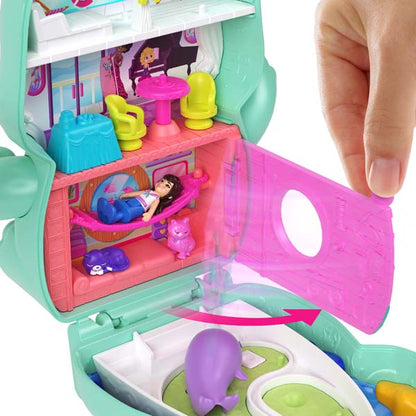 Polly Pocket Set Sail Kitty Compact