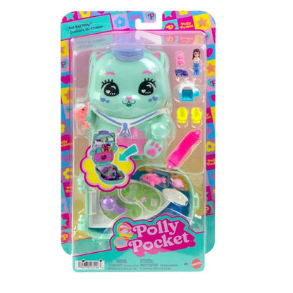 Polly Pocket Set Sail Kitty Compact