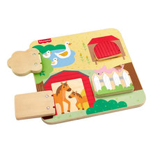 Fisher-Price Wooden Farm Animals Board