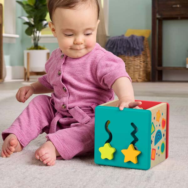 Fisher-Price Wooden Activity Cube