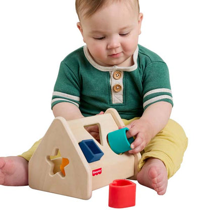 Fisher-Price Wooden Silicone Shape Sorter