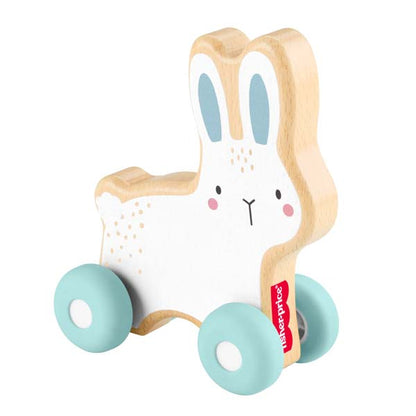 Fisher-Price Wooden Push-Along Bunny
