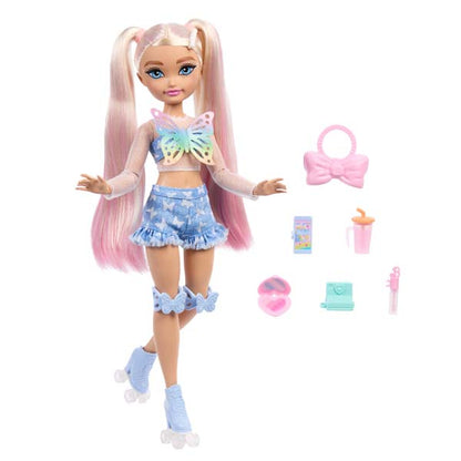 Barbie Dream Besties Skate Party Malibu Doll And Accessories
